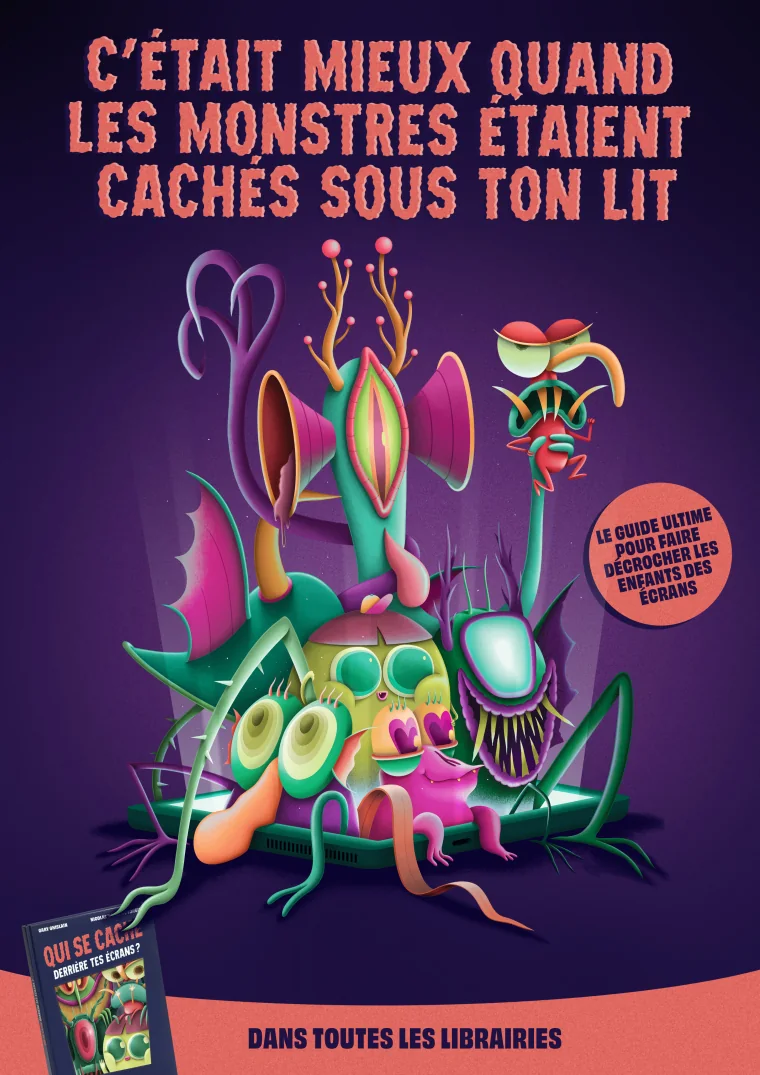 Affiche Cette main moite qui te retient devant ton écran, tu la connais ?